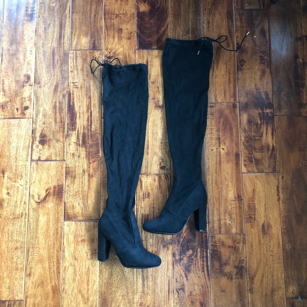 thigh high boots
